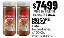 Diarco Dolca - café instantáneo x 170 gr. cód:18380-18836 oferta