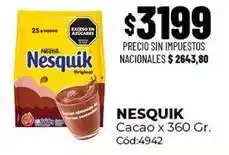 Diarco Nesquik cacao oferta