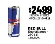 Diarco Red bull - energizante x 250 ml. cód:2929 oferta