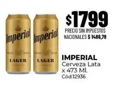 Diarco Imperial - cerveza lata x 473 ml. c ext{ó}d:12936 oferta
