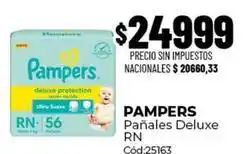 Diarco Pampers - pañales deluxe rn oferta