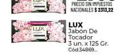 Diarco Lux - jabón de tocador 3 un. x 125 gr. cód:34869 oferta