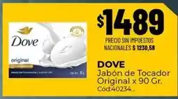 Diarco Dove - jabón de tocador original cód:40234 oferta
