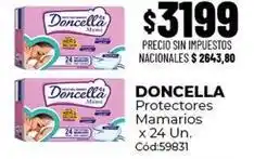 Diarco Doncella - protectores mamarios x 24 un. cód:59831 oferta
