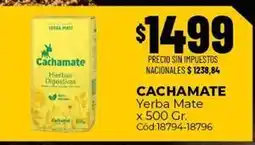 Diarco Cachamate - yerba mate x 500 gr. cód:18794-18796 oferta