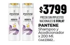 Diarco Pantene - shampoo y acondicionador x 200 ml. cód:23662 oferta