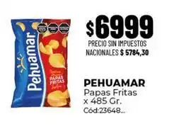 Diarco Pehuamar - papas fritas x 485 gr. cód:23648 oferta