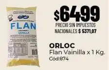 Diarco Orloc - flan vainilla oferta