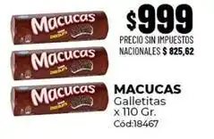Diarco Macucas - macucas galletitas cód:18467 oferta