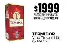 Diarco Termidor - vino tinto x 1 lt oferta