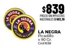 Diarco La negra - picadillo de carne cód:1638 oferta