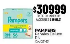 Diarco Pampers - pañales deluxe rn c uevoacuted:25163 oferta