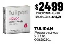 Diarco Tulipan - preservativos clásico extra lubricado oferta