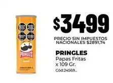 Diarco Pringles - papas fritas x 109 gr. cód:24569 oferta