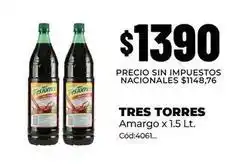 Diarco Tres torres - amargo oferta