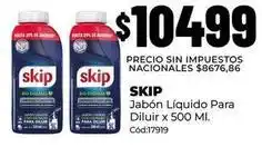 Diarco Skip - jabón líquido para diluir x 500 ml. cód:17919 oferta