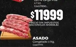 Diarco Asado congelado x kg. cód:17711 oferta
