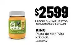 Diarco King - pasta de maní vita x 350 gr oferta