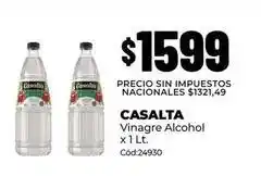Diarco Casalta - vinagre alcohol x 1 lt oferta