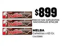 Diarco Melba - galletitas x 63 gr. cód:33885 oferta