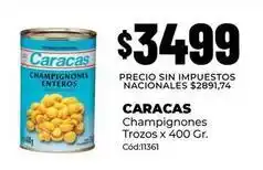 Diarco Caracas - champignones trozos oferta