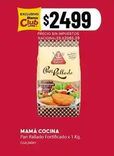 Diarco Mama cocina - pan rallado fortificado oferta
