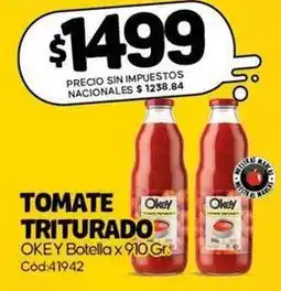 Diarco Okey - tomate triturado cód:41942 oferta