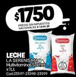 Diarco Leche multivitaminas sachet x1lt cód:23597-23598-23599 oferta