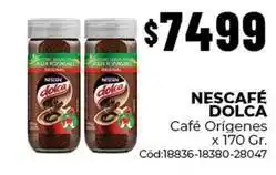 Diarco Nescafé - café orígenes x 170 gr. cód:18836-18380-28047 oferta