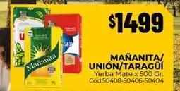 Diarco Yerba mate x 500 gr. cód:50408-50406-50404 oferta