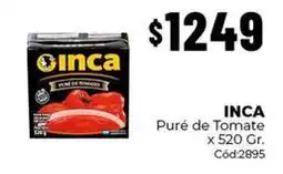 Diarco Inca - puré de tomate x 520 gr. cód:2895 oferta