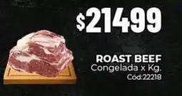 Diarco Roast beef congelada x kg. cód:22218 oferta