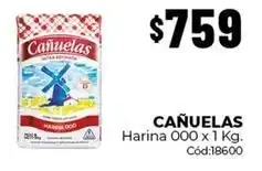 Diarco Cañuelas - harina 000 x 1 kg. cód:18600 oferta