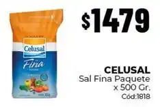 Diarco Celusal - sal fina paquete x 500 gr. cód:1818 oferta