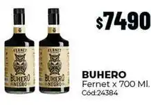 Diarco Buhero - fernet x 700 ml. cód:24384 oferta