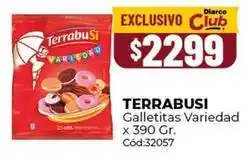 Diarco Terrabusi - galletitas variedad cód:32057 oferta