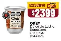 Diarco Okey - dulce de leche repostero oferta