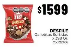 Diarco Lia - galletitas surtidas x 398 gr. cód:22466 oferta