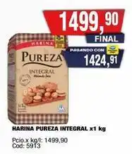 Maxiconsumo Pureza - harina integral x1 kg oferta