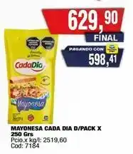 Maxiconsumo Cada dia - mayonesa oferta