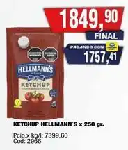 Maxiconsumo Hellmann's - ketchup oferta