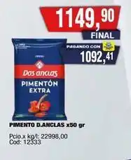 Maxiconsumo Dos anclas - pimiento extra oferta