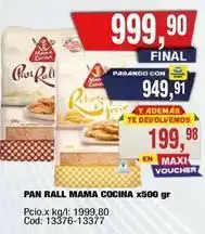 Maxiconsumo Mama cocina - pan rall mama cocina x500 gr oferta