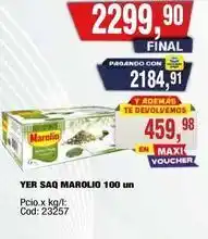 Maxiconsumo Marolio - yer saq oferta