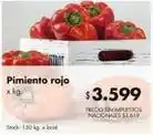 Disco Rojo - pimiento rojo oferta
