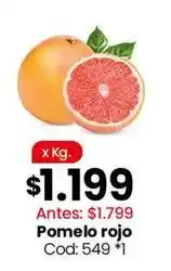 Coto Pomelo rojo cod: 549 *1 oferta