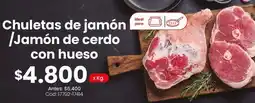 Coto Chuletas de jamón / jamón de cerdo con hueso oferta