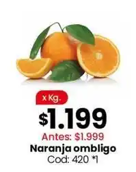 Coto Naranja ombligo cod: 420 *1 oferta