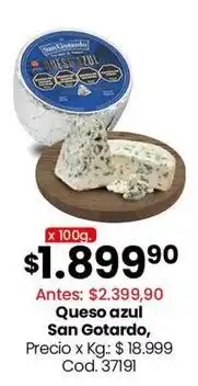 Coto Queso azul oferta