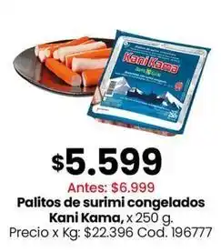 Coto Kani kama - palitos de surimi congelados oferta